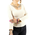 thumbnail image 1 of Sueter Ligero Dama Blusa Manga Larga Mujer Sueteres Sweaters UNITALLA, 1 of 5
