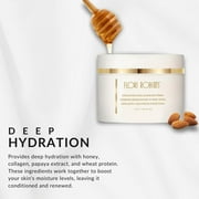 Flori Roberts Facial Scrub, Face Mask for Deeper Skin Tone Women, Scrub for Moisturize & Smooth Skin