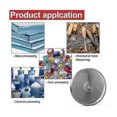 thumbnail image 5 of Cbn Grinding Wheel, 8 Inch Dia X 1 Inch Wide X 5/8 Inch Bore For Sharpening Woodturning Tools,bench Grinders (180 Grit), 5 of 5
