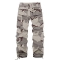 thumbnail image 2 of Pantalones Cargo Match para Hombre Camuflaje Salvaje Beige Camo 36, 2 of 4