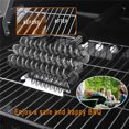 thumbnail image 3 of barbeque scraper barbeque grill scraper BBQ grill brush BBQ grill scraper brush grill scraper wire brush, 3 of 9