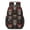Skull and Bow, variant on Butterfly and Skull Gothic Pattern 17" School Backpacks for Teens,Waterproof Oxford Fabric,S-Shape Padded Straps for School,Travel,Hiking,Camping