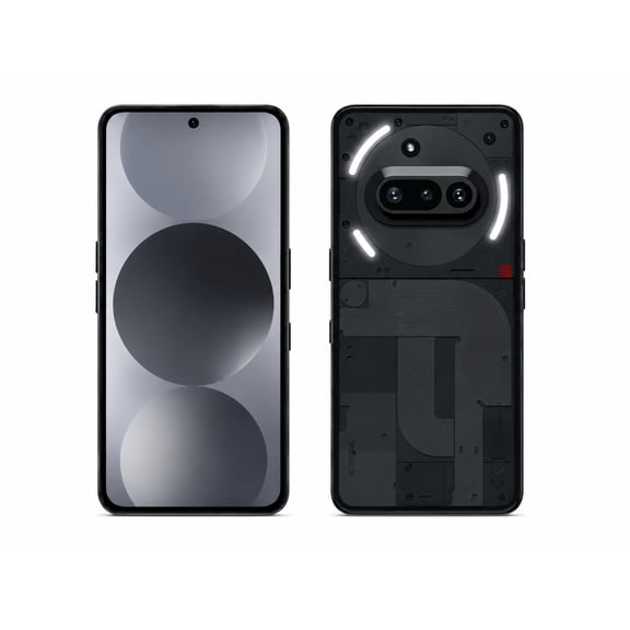 Nothing Phone 3a 5G Dual SIM 128GB ROM 8GB RAM GSM Unlocked - Black