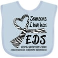 thumbnail image 3 of Inktastic Someone I Love Has Eds- Ehlers Danlos Syndrome Boys or Girls Baby Bib, 3 of 4