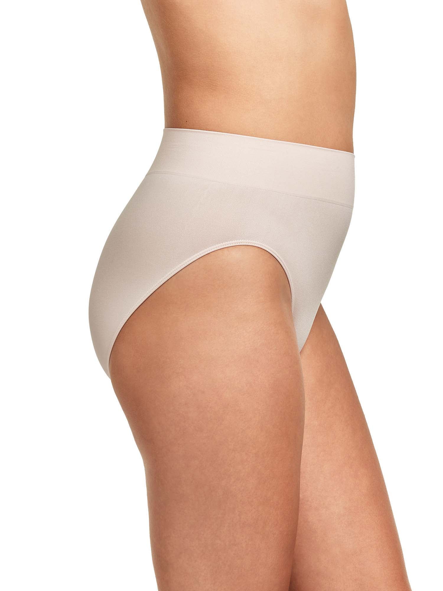 Hanes Women's Ultimate Seam Free Smoothing Hi-Cut Panty