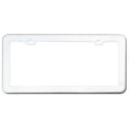 thumbnail image 3 of 2PCs Creathome Stainless Steel License Plate Frames with Mirror Polish Color, 3 of 9