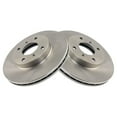 thumbnail image 3 of TRQ Front Brake Rotors Set Vented Fits Select 1999-2002 INFINITI G20 1993-2001 Nissan Altima 2000-2006 Sentra, 3 of 5