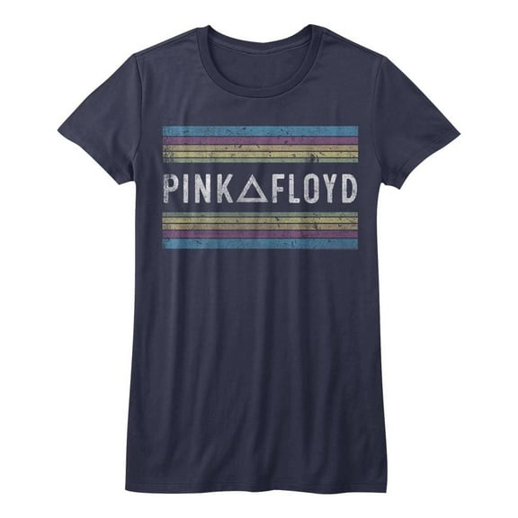 Pink Floyd Music Pink Floyd Rainbows Juniors Short Sleeve T Shirt