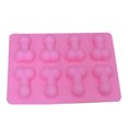 thumbnail image 2 of Injueey 8 cavidades pastel molde silicona Chocolate Fondant gelatina DIY hacer molde decoración moldes panadería cocina suministros para Herramientas y accesorios para hornear, 2 of 6