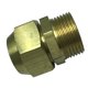 thumbnail image 3 of Adaptador de manguera de jardín de latón industrial de 3/4 pulgadas Conector rápido macho doble φ19mm Zulema Fontanería de conector recto, 3 of 7
