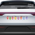 thumbnail image 3 of Kenally Pegatinas de cables de bombillas navideñas para coche, calcomanía decorativa impermeable de PVC, película reflectante, decoración, accesorios Ventana automotriz Kenally VI017012-00B, 3 of 6
