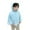 Blue, variant on Kids Active Zipper Sun Protection Jacket Full Zip Long Sleeve Hoodie Outwear Breathable Coat Jacket for Boys 12-24 Months