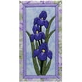 thumbnail image 1 of Quilt-Magic No Sew Wall Hanging Kit-Iris, 1 of 1