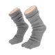 thumbnail image 1 of Ofertas Únicas 1 Par de Calcetines de Cinco Dedos Calcetines Suaves y Gruesos para Mujeres Grises, 1 of 6