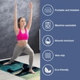 thumbnail image 2 of Whale 72.8"x26.8" Gym Towel with Features and Storage Bag – Yoga, Pilates, Fitness, and More, 2 of 6