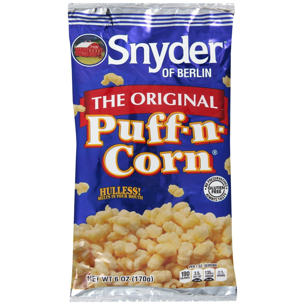 Snyder of Berlin Hulless Original PuffnCorn 6 Oz.
