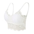 thumbnail image 1 of Top sin tirantes para mujer, antideslizante, con encaje, hermoso escote en la espalda, ropa interior envolvente, chaleco sin tirantes para mujer, fino, 1 of 3