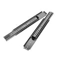thumbnail image 5 of Miumaeov 2pcs Heavy Duty Drawer Slides Amounted Without Lock Cold Rolled Sheet Full Extension Ball Bearing Runners Rails Track Soft Close Drawer Hidden Desk Drawer Slide Out, 5 of 13