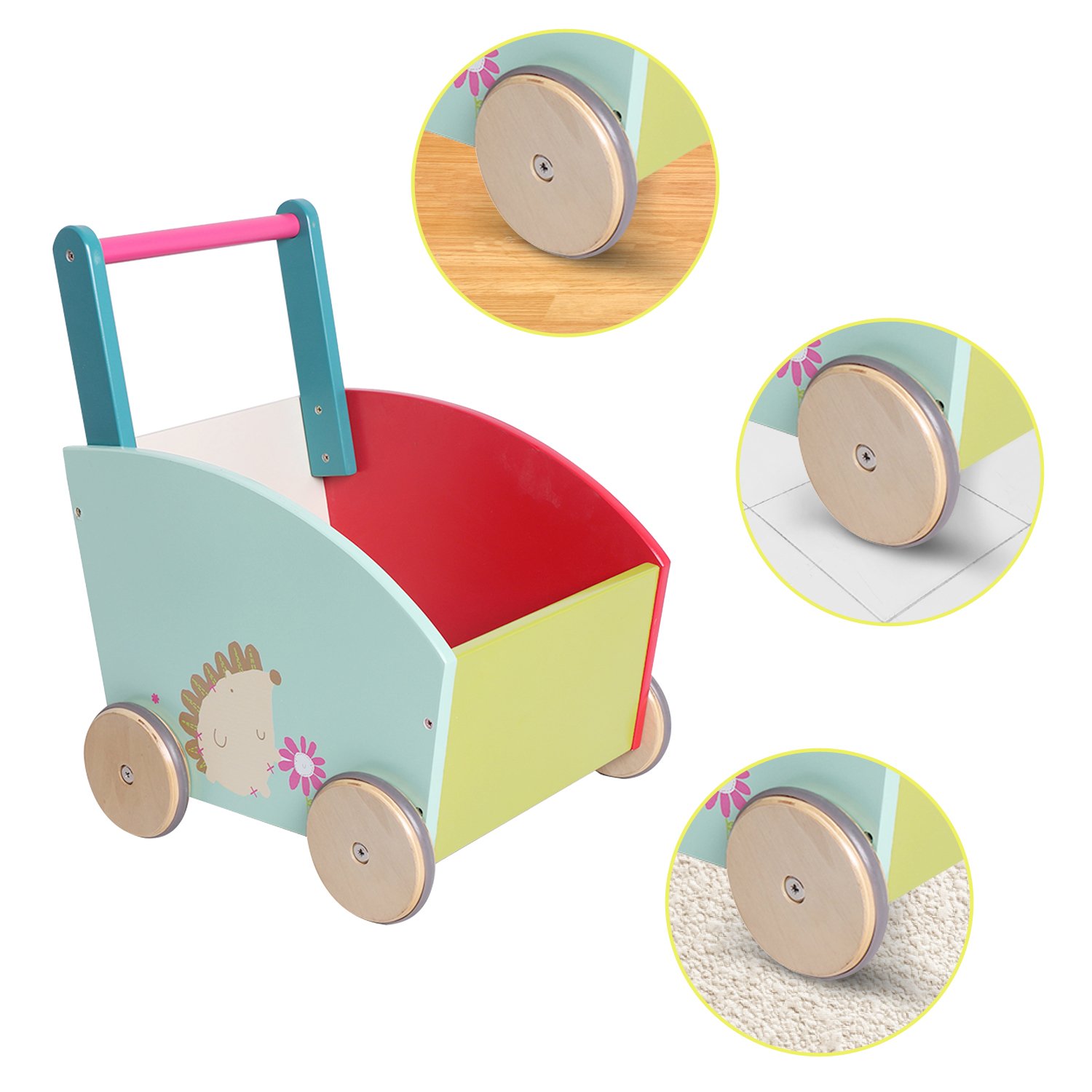 labebe wooden walker