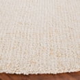 thumbnail image 3 of SAFAVIEH Abstract Ethelyn Solid Area Rug, Ivory/Beige, 6' x 6' Round, 3 of 10