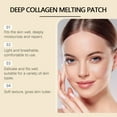 thumbnail image 6 of Korean Skin Care Dark Water Soluble Collagen Melting Patch 6pcs Aging Under Eye Neck With Glutathione Real Collagen Films, 6 of 9