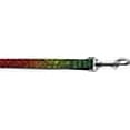 thumbnail image 2 of Pet Dog  Cat Nylon Collar or Leash, "Rainbow Leopard", 2 of 2