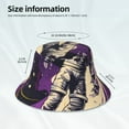 thumbnail image 3 of Sikiie Astronaut Floating purple Space Reflective Double-Sided Bucket Hat, Sun Hat, for Gardening, Beaching, Camping, Hiking, Fishing, 3 of 6