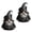 2pcs, variant on Gothics Wizard Gnomes Figurines Sculptures Resin Gnomes Statues Decorative Ornament Collectibles for Women Men