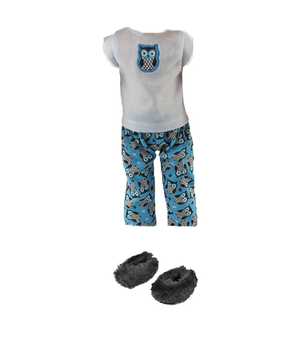 14.5in Doll Sapphire Blonde Hair Blue Eyes Three Outfits and Box Included | American Fashion World