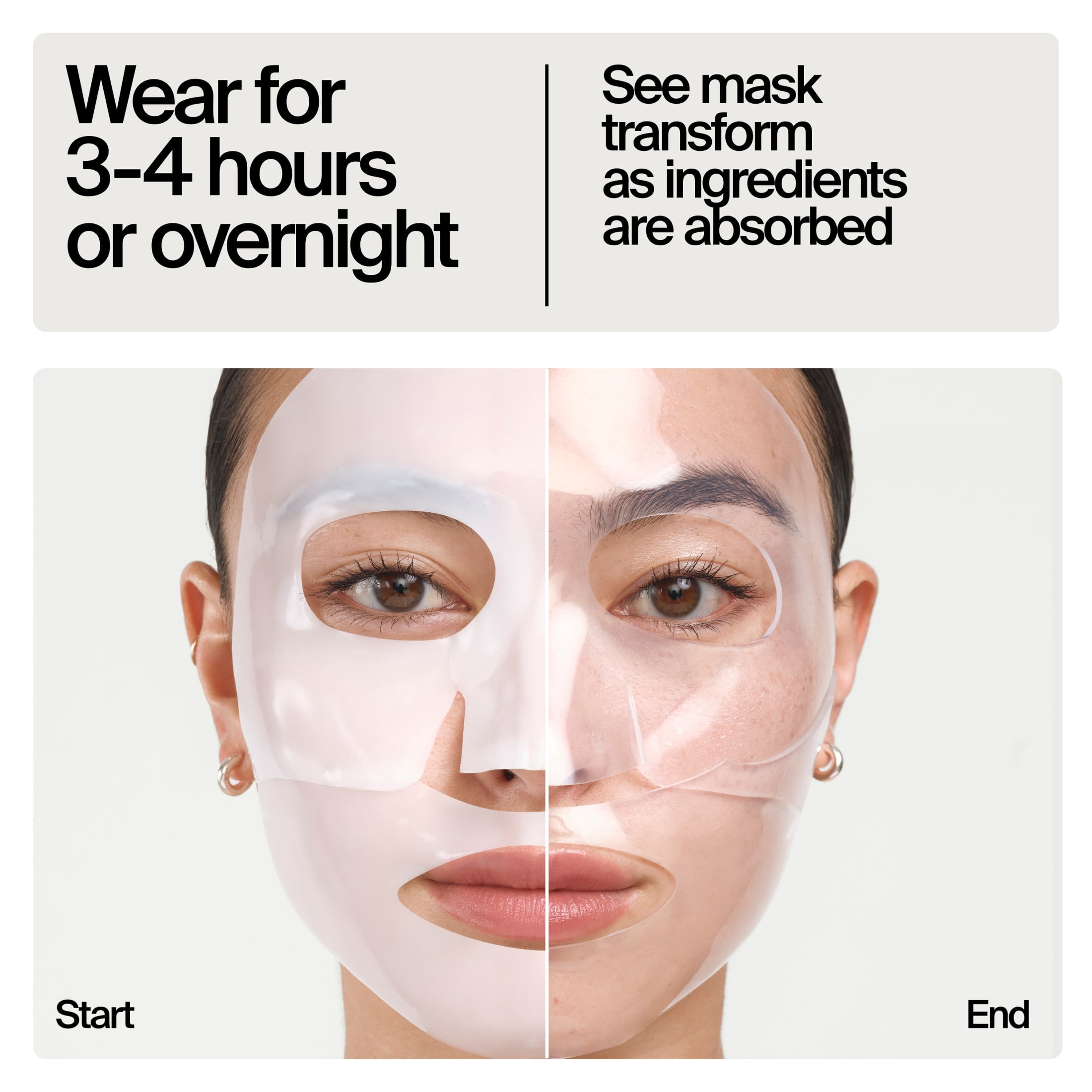 Neutrogena Collagen Bank Glass Skin Mask, 4 Count