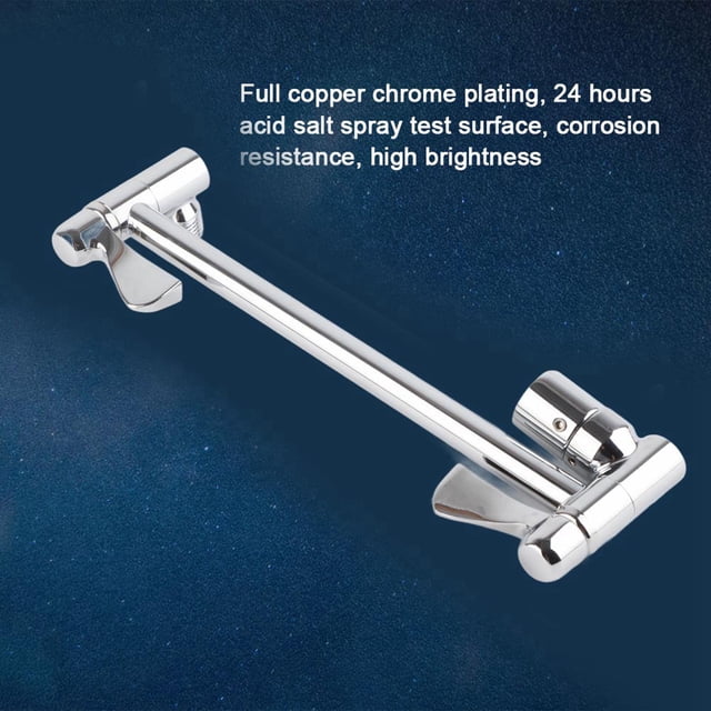 Shower Arm, Heaveant Adjustable Arch Design Shower Extension Arm Wall Mount for Bathroom Showering Head