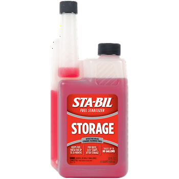 STA-BIL Storage Fuel Stabilizer - Keeps Fuel Fresh For Up To Two Years, Effective In All oline Including All Ethanol Blended Fuels, For Quick, Easy Starts, Treats Up To 80 Gallons, 32oz (22214)