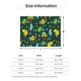 thumbnail image 5 of Yiaed Sport Monster Print Blanket Throw Blanket Soft Cozy Flannel Blanket for Home Bed Sofa Couch Chair-40"x30", 5 of 6