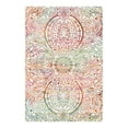 thumbnail image 3 of Unique Loom Lyon Collection Area Rug - Sapphire (4' 1" x 6' 1" Rectangle Ivory/Red), 3 of 7