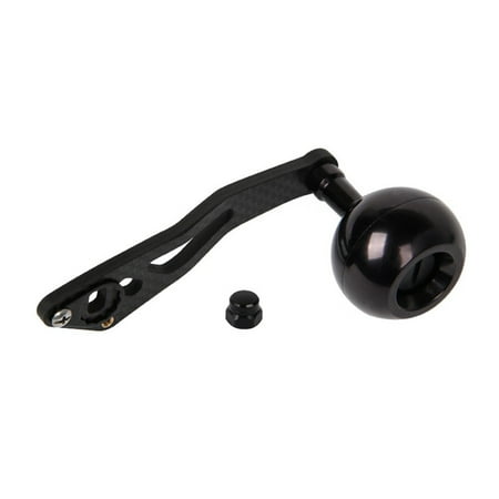 Carbon Fiber Fishing Reel Handle Reel Crank Round Knob Grip For DAIWA Reel DIY