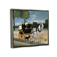 thumbnail image 2 of Stupell Industries La Carriole du pere Junier Henri Rousseau Painting Painting Luster Gray Floating Framed Canvas Print Wall Art, Design by one1000paintings, 2 of 5