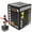 Black + PVC+12/14/16, variant on 3-in-1 Foam Plyometric Jump Box, 12/14/16 Inch Multi-Height Soft Plyo Box, High-Density EPE Core with Non-Slip PVC Cover, for Beginners, Kids, Home Gym & Rehab Training