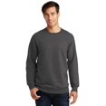 thumbnail image 1 of Port 1153821 Fan Favorite Fleece Crewneck Sweatshirt, Charcoal - Extra Small, 1 of 2