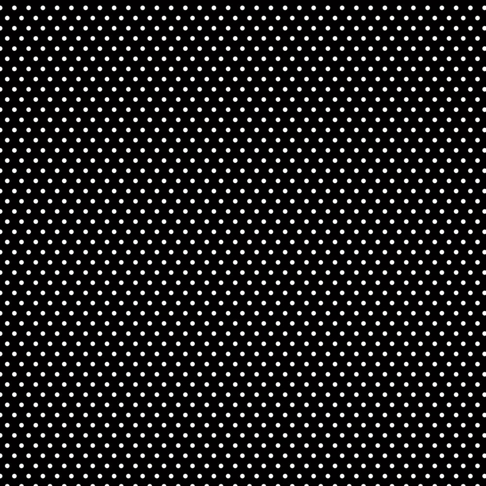 Core'dinations Core Basics Patterned Cardstock 12"X12"Black Small Dot