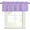 Lavender Purple, variant on Kitchen Curtain Valances for Windows,Modern Solid Color Navy Blue Rod Pocket Small Valance Short Window Treatment for Bedroom Bathroom Living Room,42"x12"