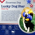 thumbnail image 3 of Juguete para perros American Dog Classic Collection Lucky Dog Star, 3 of 6