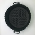 thumbnail image 5 of 1 Pack Air Fryer Silicone Liners Basket Round, Apply to 1-3.5 QT Airfryer, Air Fryer Silicone Pot Bowl, Reusable Baking Tray Cooking Oven Accessories, 5 of 7