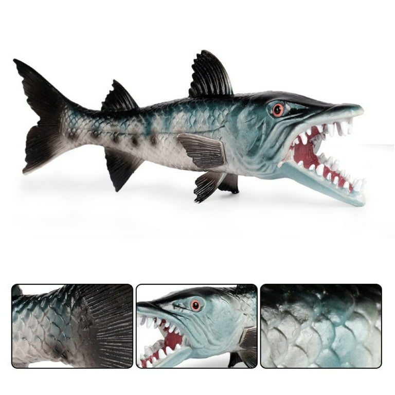 greenhome Kids Simulation Sharp Tooth Wolffish Toy Underwater