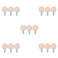 thumbnail image 2 of sweethay Paquete de 3 colgadores portátiles giratorios de 360 ​​grados, elegantes, redondos, autoadhesivos, para pared, sin taladro, gancho Rosa claro 5piezas sweethay CBP312438, 2 of 6