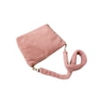 thumbnail image 3 of SAYOO Women Plush Shoulder Bag with Detachable Shoulder Strap Zipper, 3 of 7