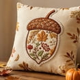 thumbnail image 5 of AuroraX Fall Pumpkin Throw Pillow Covers Thanksgiving Decorative Throw Pillowcase Outdoor Farmhouse Rustic Harvest Home Decor Beige, 5 of 7