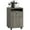 Distressed Grey, variant on HOMCOM Vertical Filing Cabinet with Lockable Drawer, File Cabinet, Grey