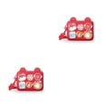 thumbnail image 3 of Qarigey Bolso para niños Diseño lindo Regalo de Navidad Juguetes Kawaii Regalo Estilo de dibujos animados Paquete de cofre pequeño Bolso cruzado para Type1 NO1 Qarigey CBP308244, 3 of 6