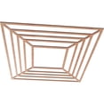 thumbnail image 2 of 32"OD x 11 3/4"ID x 3/8"T Raven Wood Fretwork Pierced Ceiling Medallion, Cherry, 2 of 3