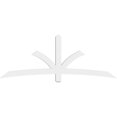 thumbnail image 2 of 84"W x 31 1/2"H x 2"D x 4"F, 9/12 Pitch, Davenport Architectural Grade PVC Gable Bracket, 2 of 8